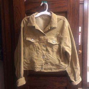 Brandy Melville Oversized Corduroy Jacket